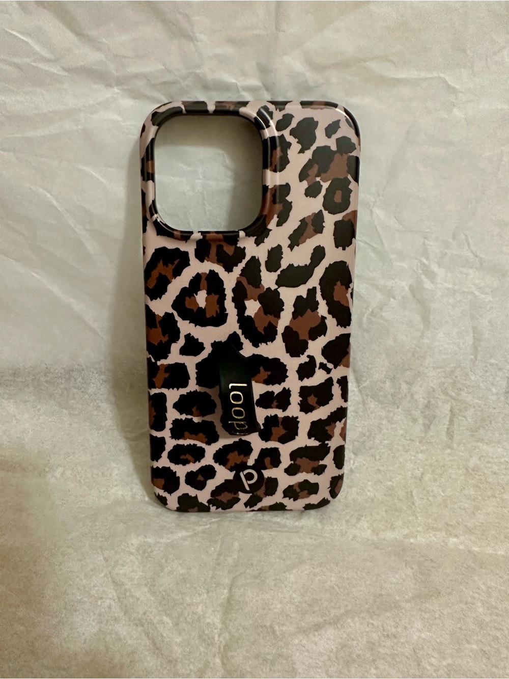 Loopy Case Leopard Print Phone Case - Brown